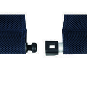 Repose-jambes Mesh bleu nuit
