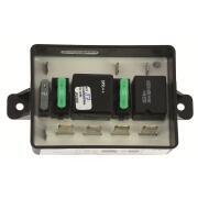 Coupleur séparateur pour batteries : Modèle : 2 batteries 3 sorties avec sécurité