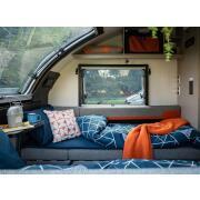 Housse supplémentaire couchage grand confort : Geo Navy 77 cm