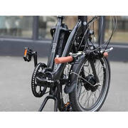 Vélo à assistance électrique pliant Folky : Noir 11Ah