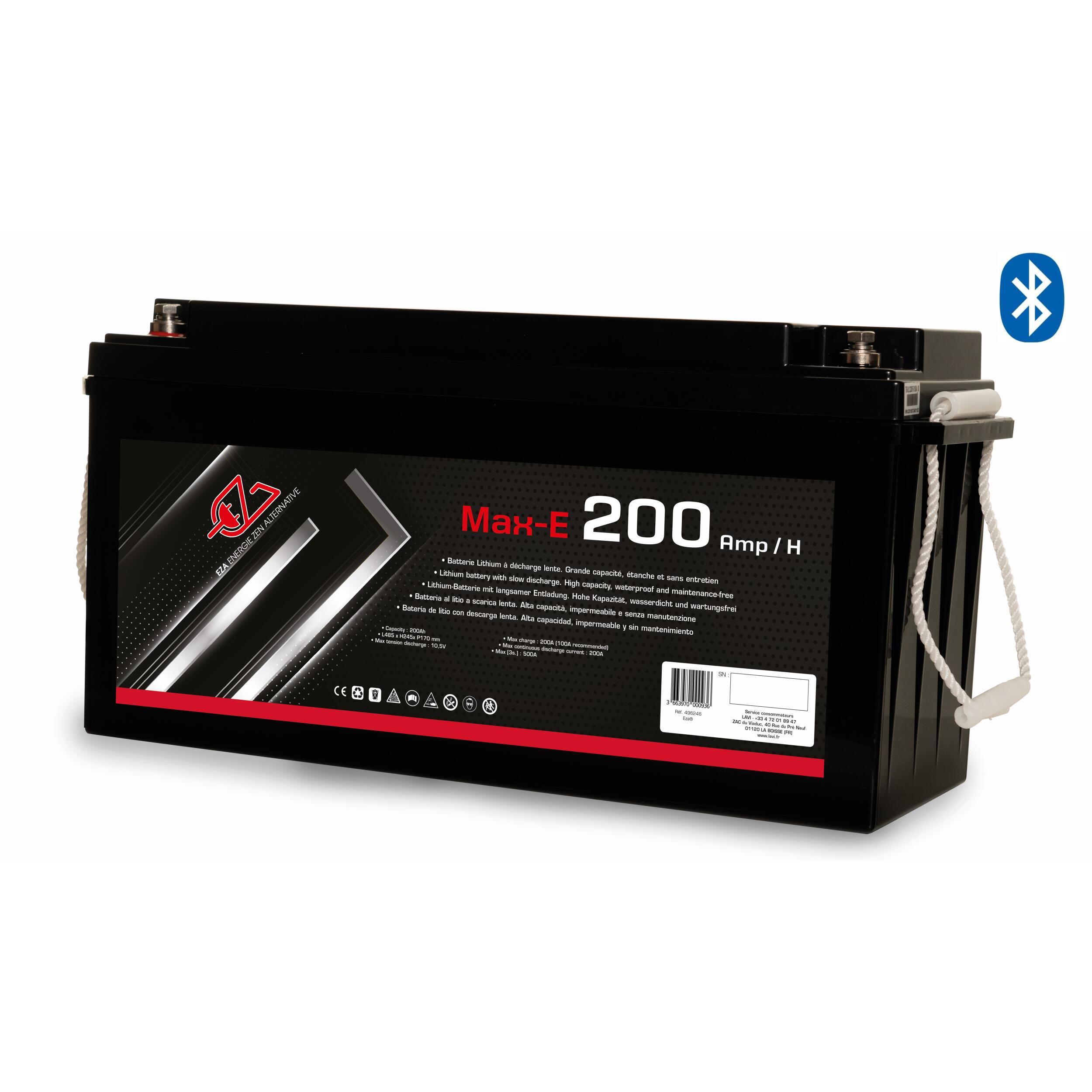 Batterie Lithium MAX-E : 200Ah