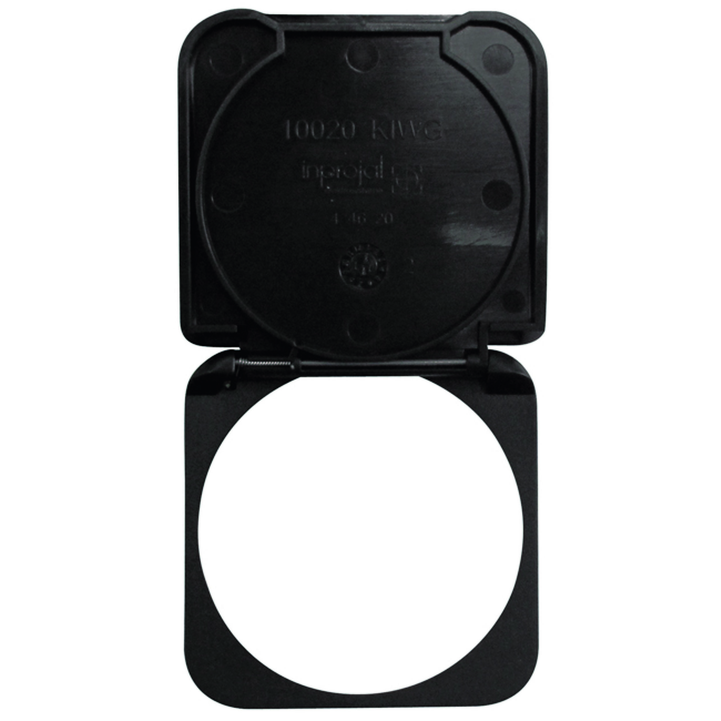 Capot de protection rabattable : marron