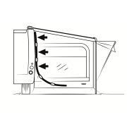 Arceaux latéraux flexibles
