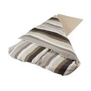 Couchage grand confort : Coffee Cream - Lit central 140 x 190 x 2,5 cm (Couette 190 x 190 cm)