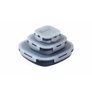 Boîtes alimentaires repliables pack de 3