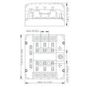Boitier 6 fusibles ATC