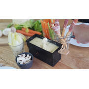 Coffret raclette et fondue à la bougie