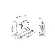 Porte-vélos Carry Bike pour camping-car : Pro Autotrail