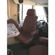 Housses sur-mesure camping-car : Leather touch 1 banquette