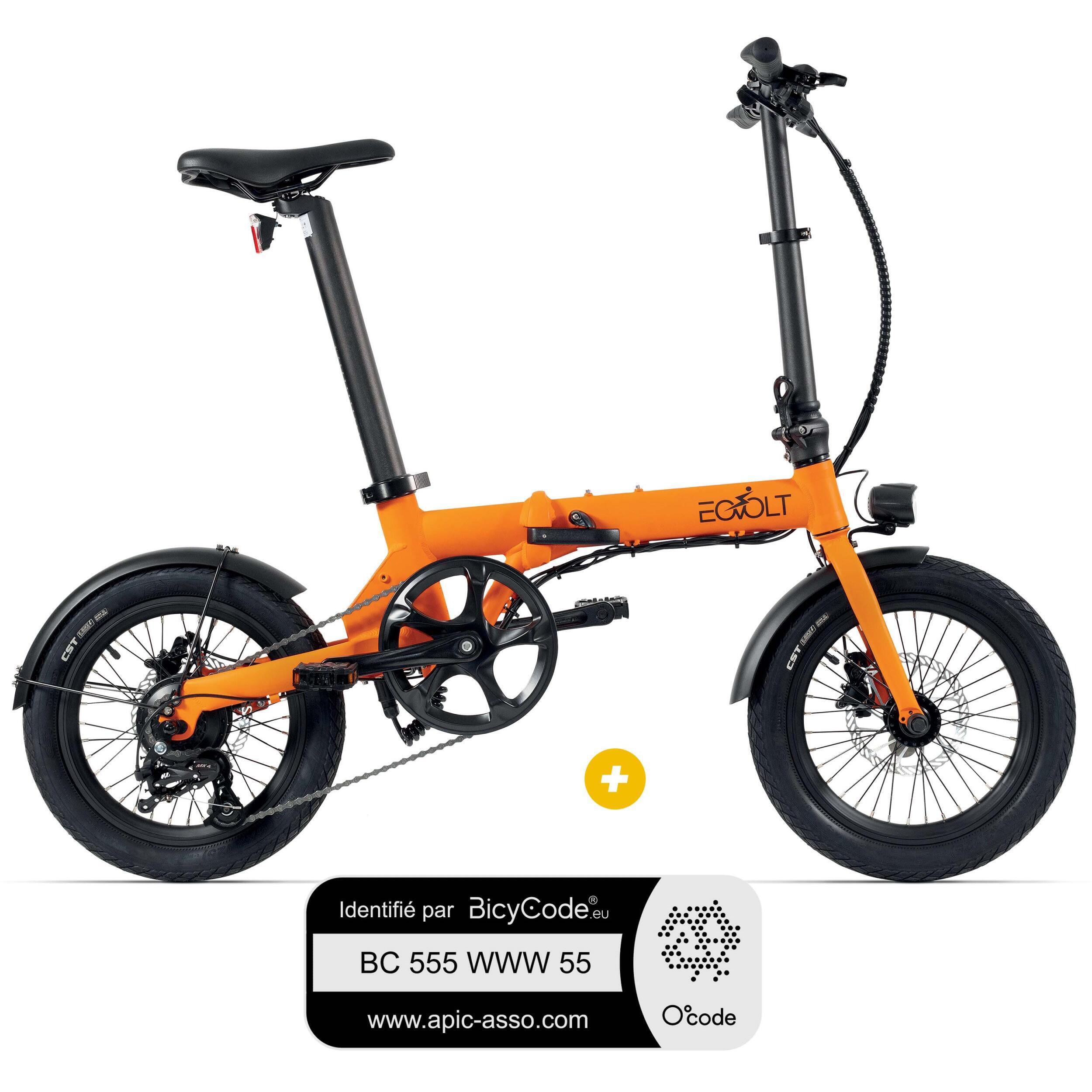 Vélo à assistance électrique pliant City 4 Speed 16