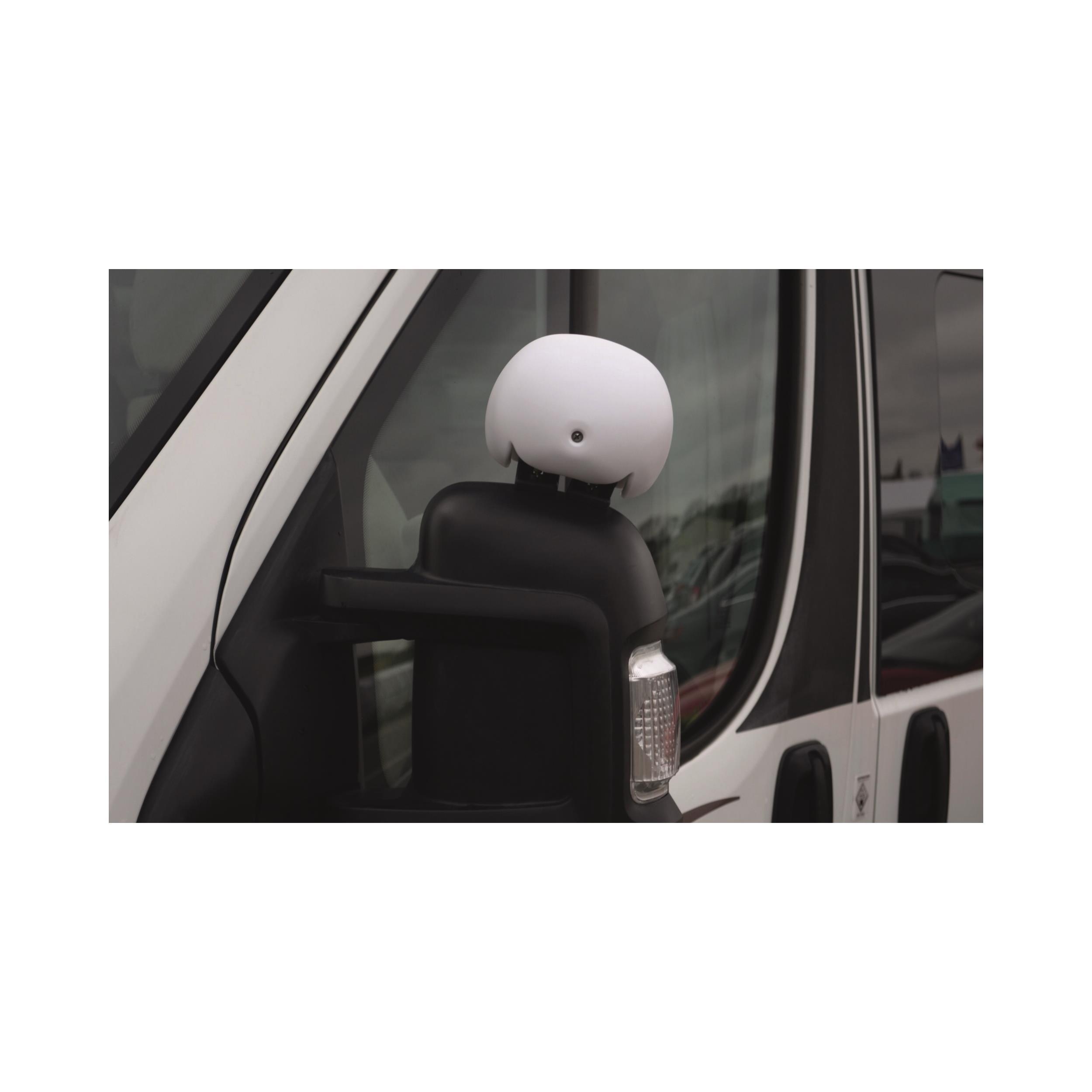 Miroir anti angle mort Spot : Coloris blanc