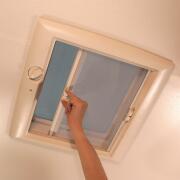 Lanterneau à manivelle Omnivent : Coloris : blanc opaque