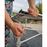 Table Flex Alu : pour 6 personnes