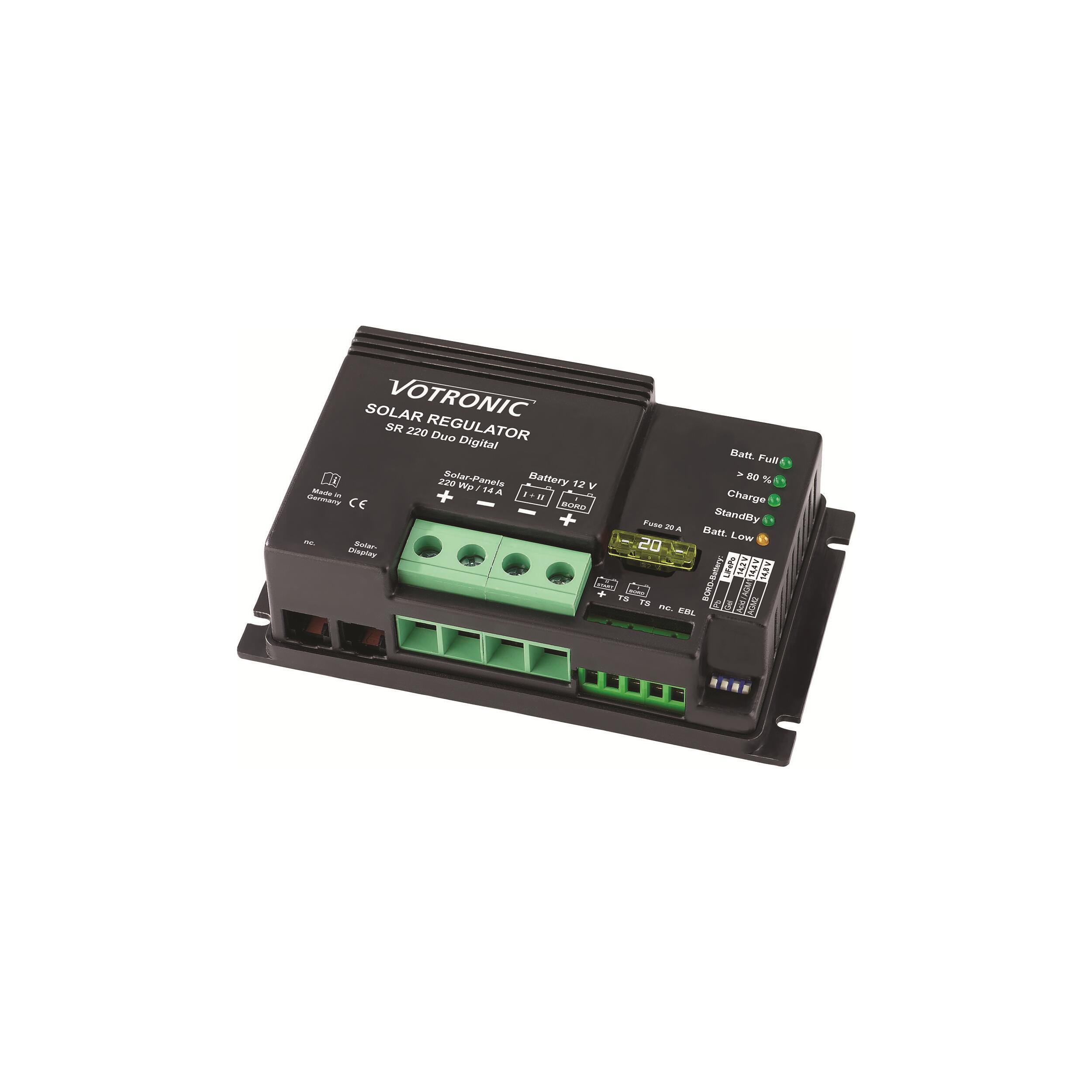 Régulateur de charge PWM : SR 220