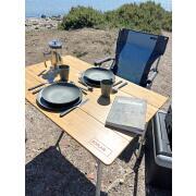 Table de camping Flex Bambou pour 4 personnes