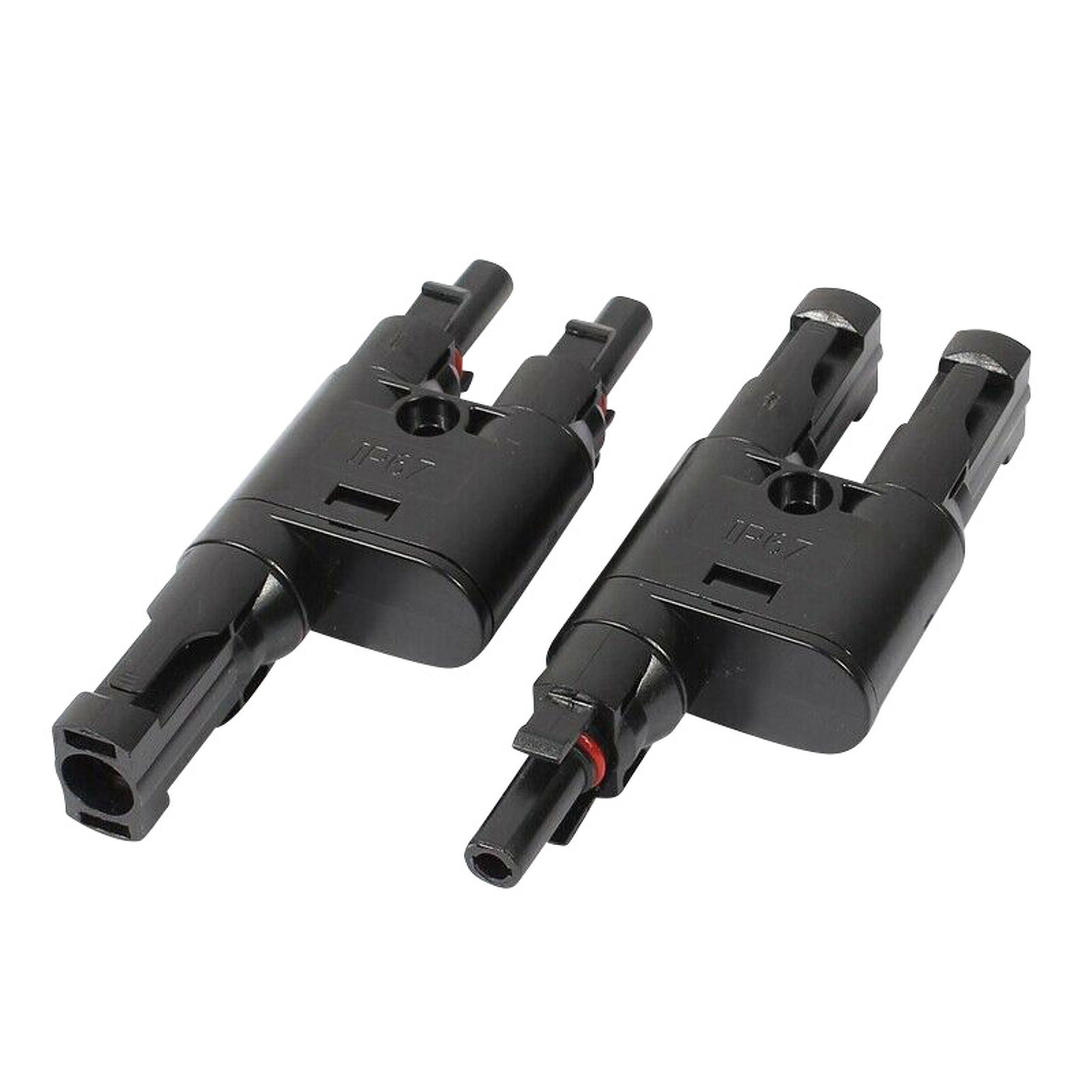 Accessoires panneaux Tétrisol : Raccord MC4 2 entrées