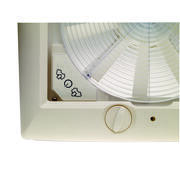 Lanterneau Omnivent avec ventilateur 12V : Blanc