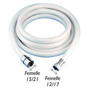Flexible douche raccord fileté double femelle 15/21 (3/8) & 12/17 (1/2)
