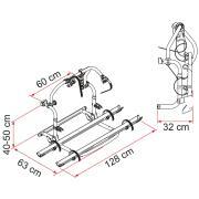 Porte-vélos Carry Bike pour camping-car : Pro C