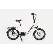 Vélo à assistance électrique pliant Muzy 20 pouces : Blanc 11Ah