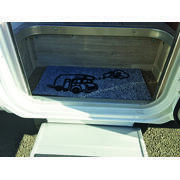 Tapis d'intérieur : Camping-car gris 25 x 50 cm