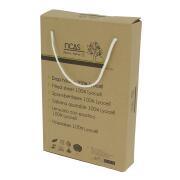 Drap housse en Lyocell : Gris 130/140 x 190 cm