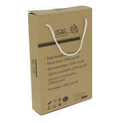 Drap housse en Lyocell : Gris 130/140 x 190 cm