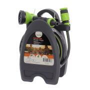 Tuyau d'eau 10 m avec mini enrouleur pour camping-car