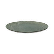 Lot de 4 assiettes plates CLUB : Coloris gris