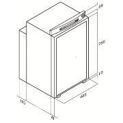 Réfrigérateur à absorption pour camping-car : VTR 5075