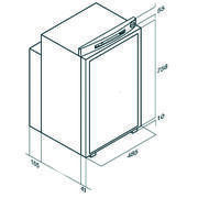 Réfrigérateur à absorption pour camping-car : VTR 5075
