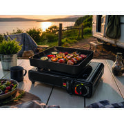 Grill pour réchaud à gaz portable 1 feu