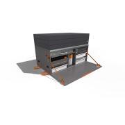 Malle arrière amovible avec couchage BeBox : Sans tiroir réfrigérant