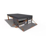 Malle arrière amovible avec couchage BeBox : Sans tiroir réfrigérant