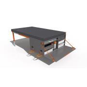 Malle arrière amovible avec couchage BeBox : Sans tiroir réfrigérant