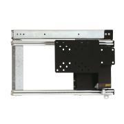 Support mural à glissières droite : déport 401 mm