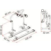 Porte-vélos Carry Bike pour camping-car : Pro C L 80