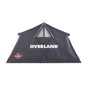 Tente de toit Nino Cirani Overland : Small coloris gris carbone
