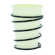 Lot de 6 supports de verre ressorts