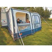 Auvent fixe gonflable Olea Air : Hauteur de montage : 280-295 cm