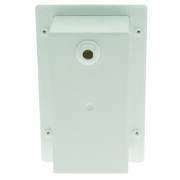 Socle mâle encastrable à fiche orientable : Coloris : Blanc