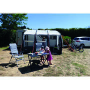 Table de camping Gap Less : Noire 4 personnes
