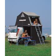 Cabine vestiaire pour Overland : Large coloris gris foncé pour véhicule gros gabarit