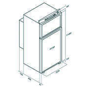 Réfrigérateur à absorption pour camping-car : VTR 5150