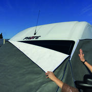 Bâche de protection pour cabine : Housse intégrale