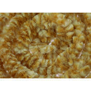 Rideau chenille orange