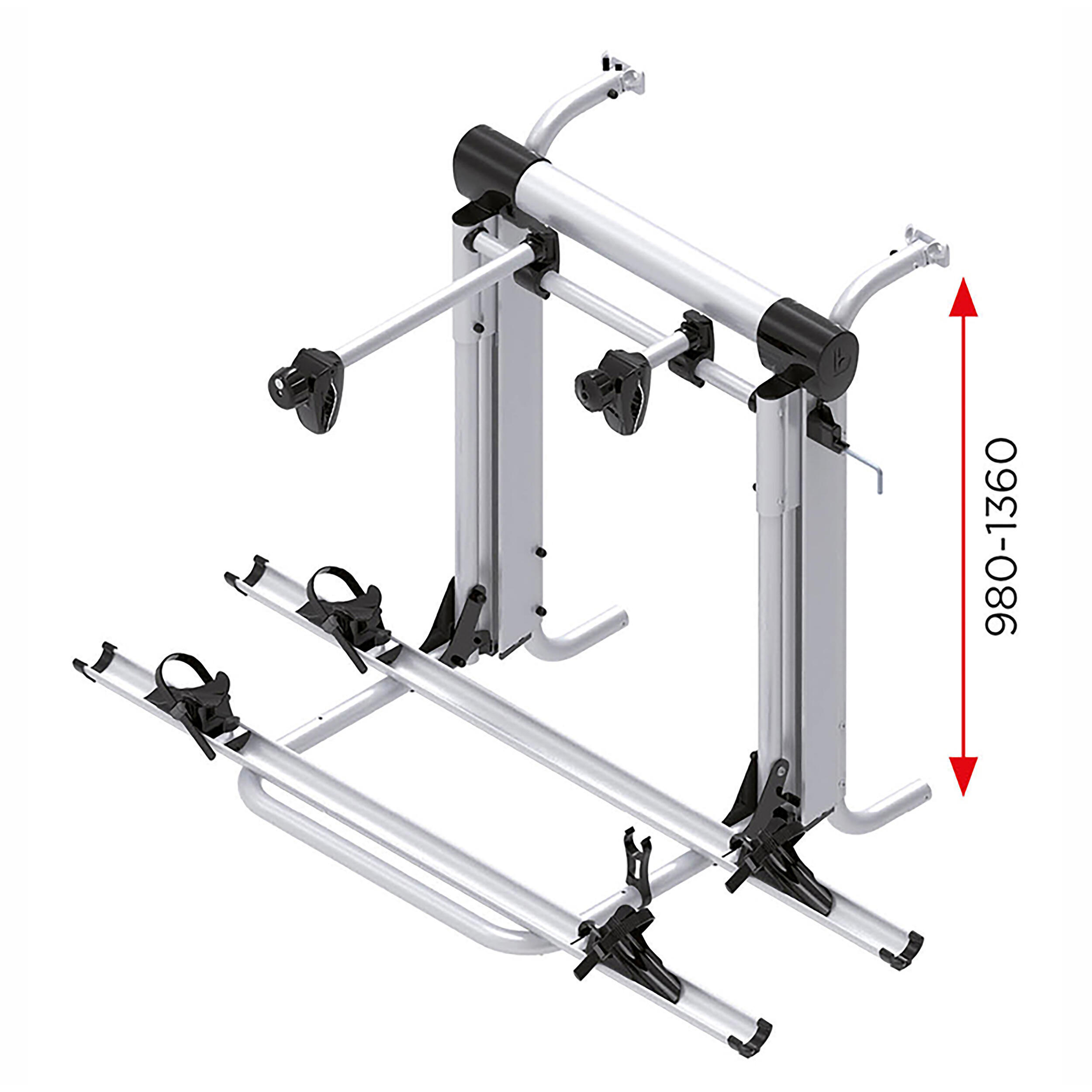 Porte-vélos électriques Bike Lift BR-System pour camping-car