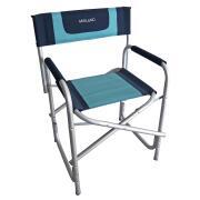 Fauteuil Director : Coloris : Bleu marine / bleu turquoise