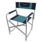 Fauteuil Director : Coloris : Bleu marine / bleu turquoise