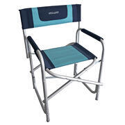Fauteuil Director : Coloris : Bleu marine / bleu turquoise